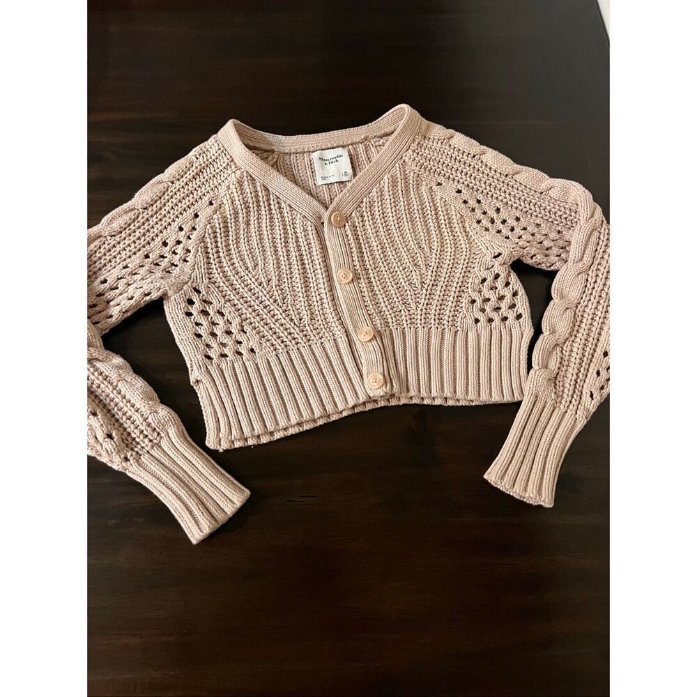 Abercrombie &fitch crochet jacket